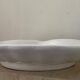 Large enameled ceramic shell pocket 35cm