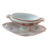 Saucière early twentieth century. Haviland. Limoges.Floral motif, hand painted.