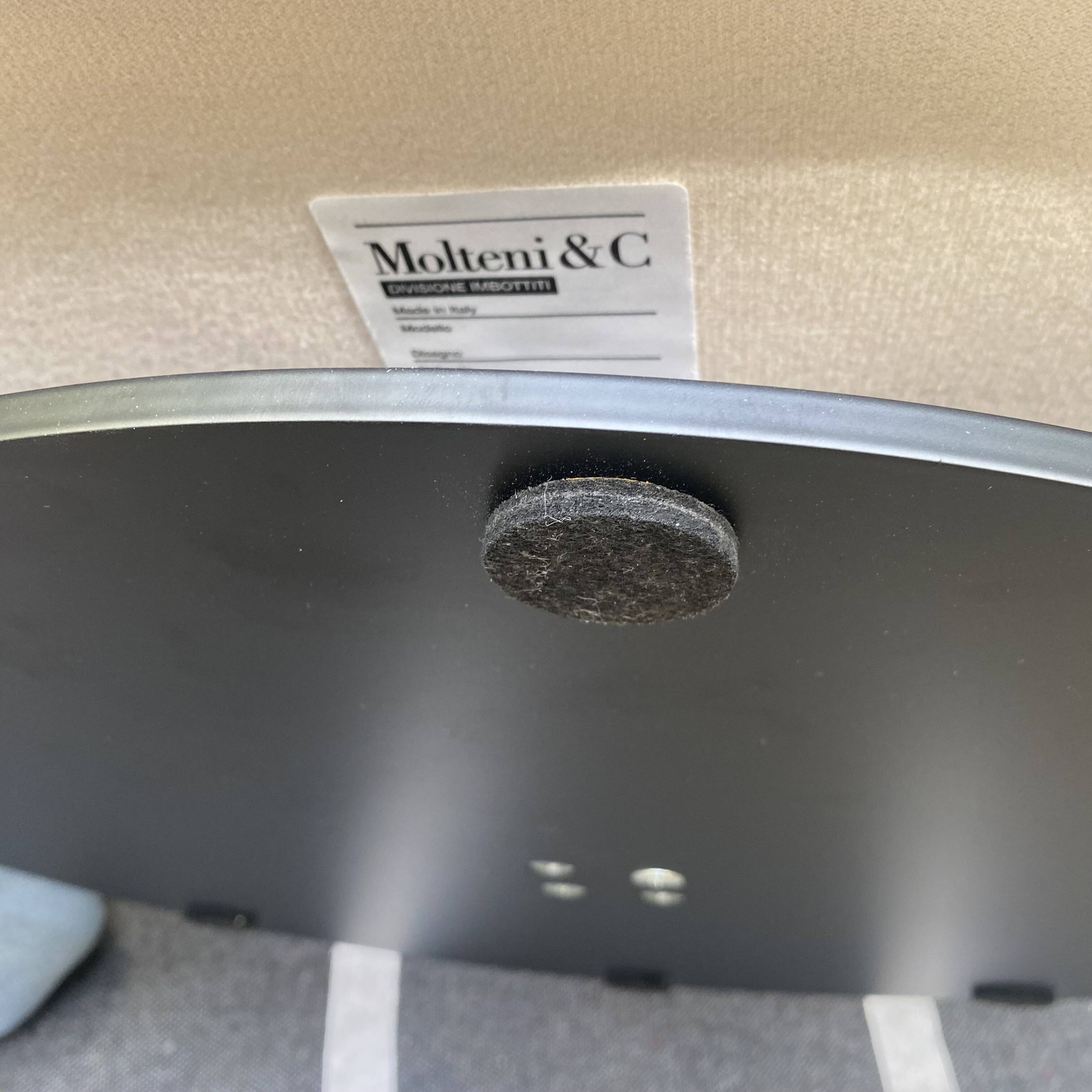 Pair of Elain model swivel armchairs - Edition Molteni - New