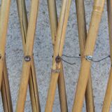 Claustra trellis vintage bamboo braces