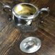 English silver plated sugar bowl