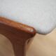 Ensemble de six chaises en teck, design danois, années 1970, fabrication : Nova