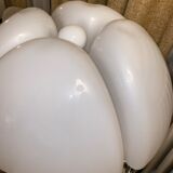 White Pipistrello lamp by Gae Aulenti for Martinelli Luce
