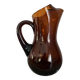 Ancienne carafe en verre ambré