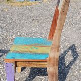 Teak table with 6 chairs