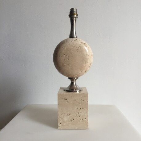 Travertine Lamp, 1960