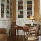Library for 1 glass door style LouisXV