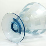 French art deco large conic glass vase, 1920