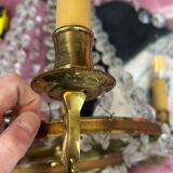 Vintage crystal chandelier