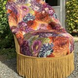 Humpback fireside chair