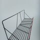 Vintage wall shelf made of metal wire