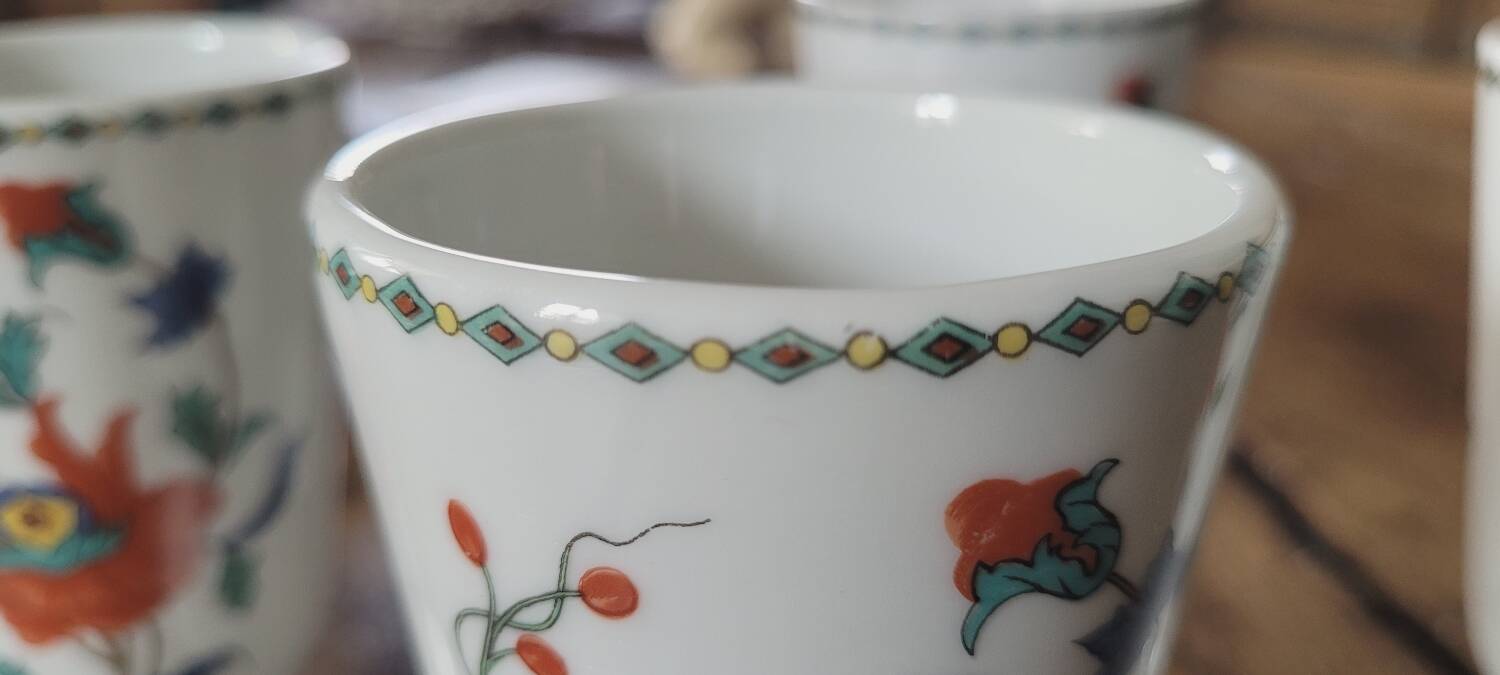 Mazagrans porcelain from Paris