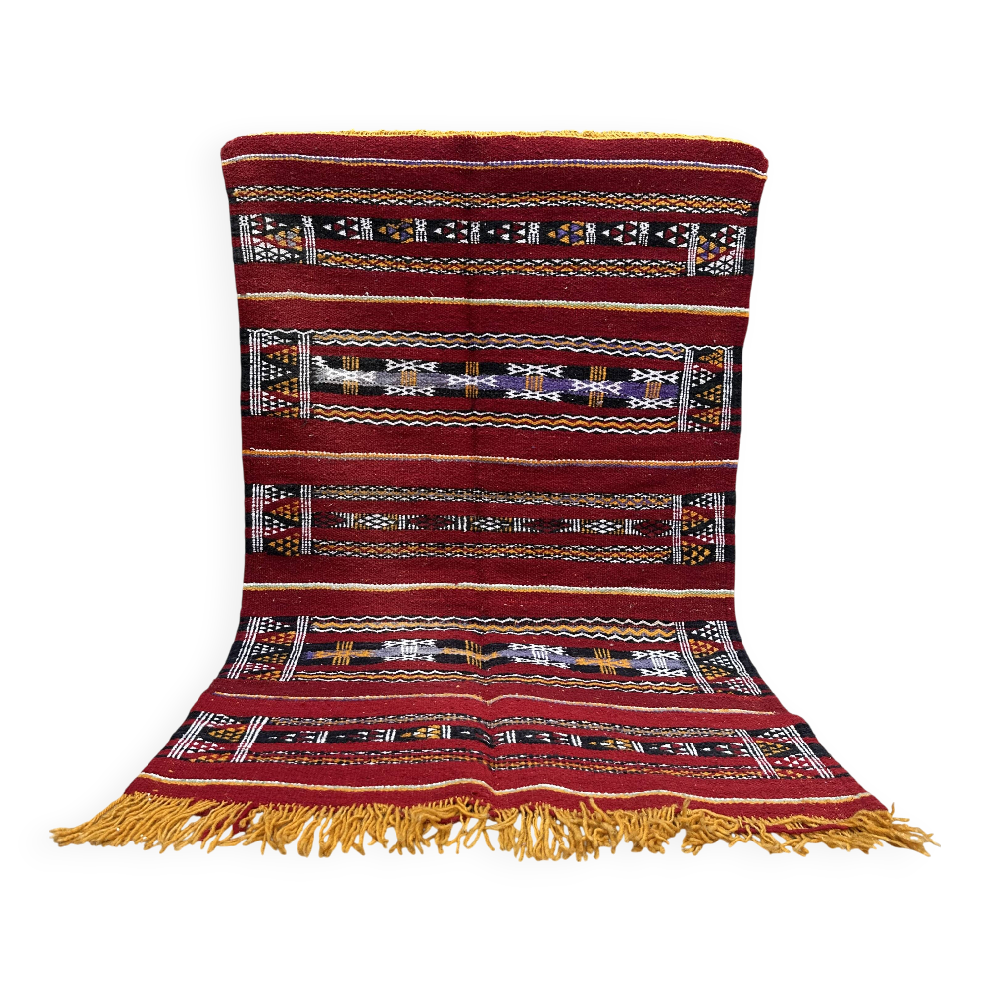 Moroccan Berber rug handwoven 100% wool
