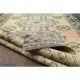 1970s Vintage Turkish Hand-Knotted Wool Cotton Orange Runner Rug 120x348