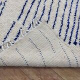 Handmade Berber wool mrirt rug 266 X 155 CM
