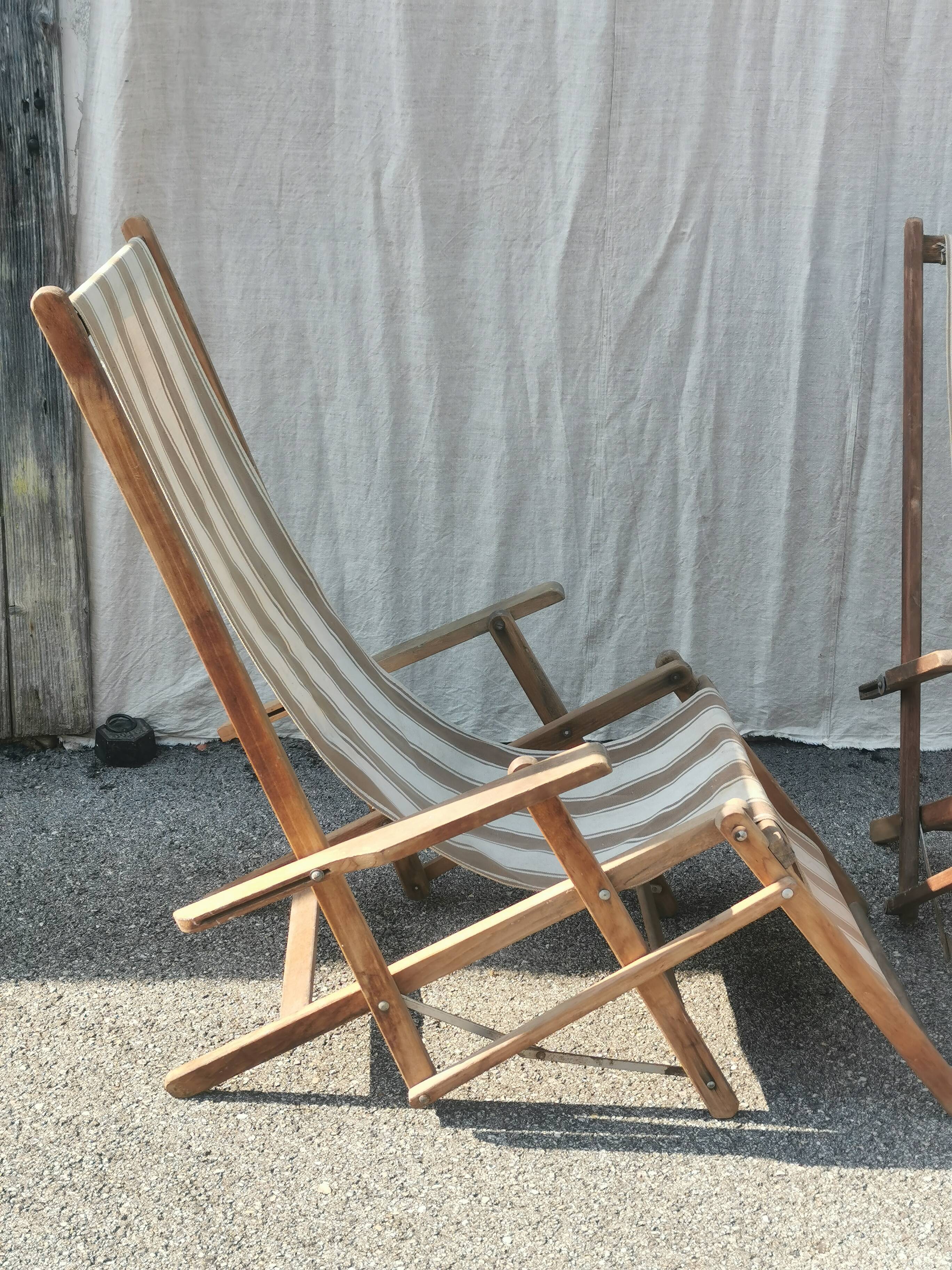 Paire de chiliennes vintage 60