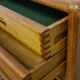 Vintage teak side or highboard