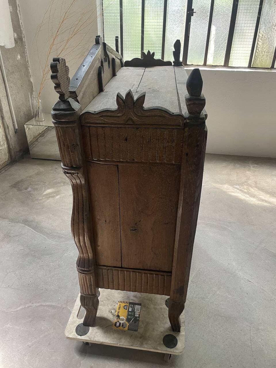 Auvergne brutalist folk art furniture 1890