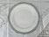 Plat rond en faïence Longwy France modèle Trianon