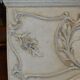 Mirror trumeau style Louis XV patinated white - 77 X 138cm