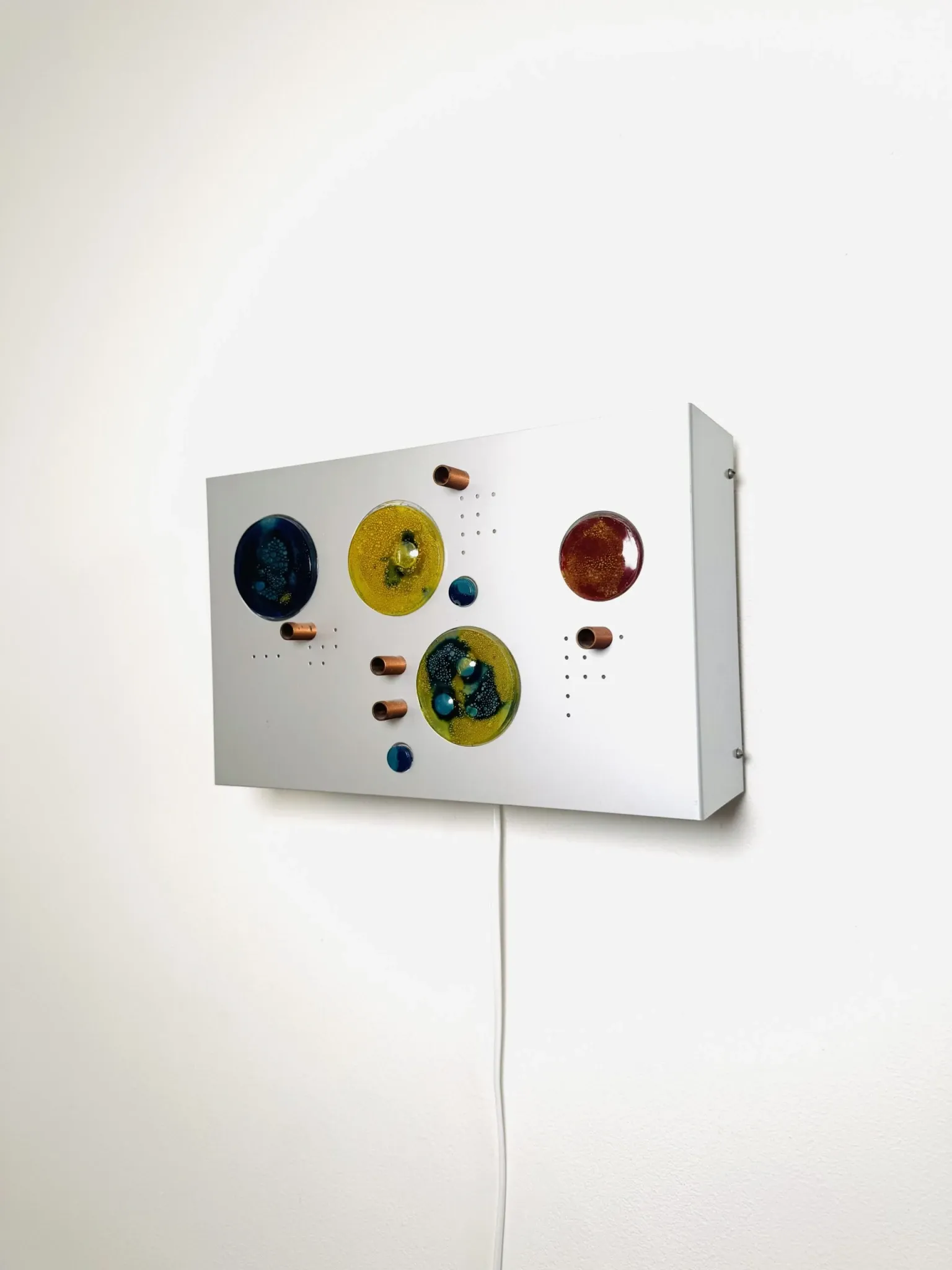 C-1701 Collage Wall Lamp By Willem Van Oyen For Raak Amsterdam, The Netherlands 1960S