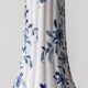 Antique Delft Style Blue and White Ceramic Table Lamp by Samson, circa 1880-1910