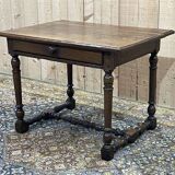19th century oak side table