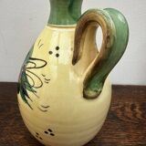 Pichet Poterie Grain De Sel - Poterie de Provence France - Décor Olive