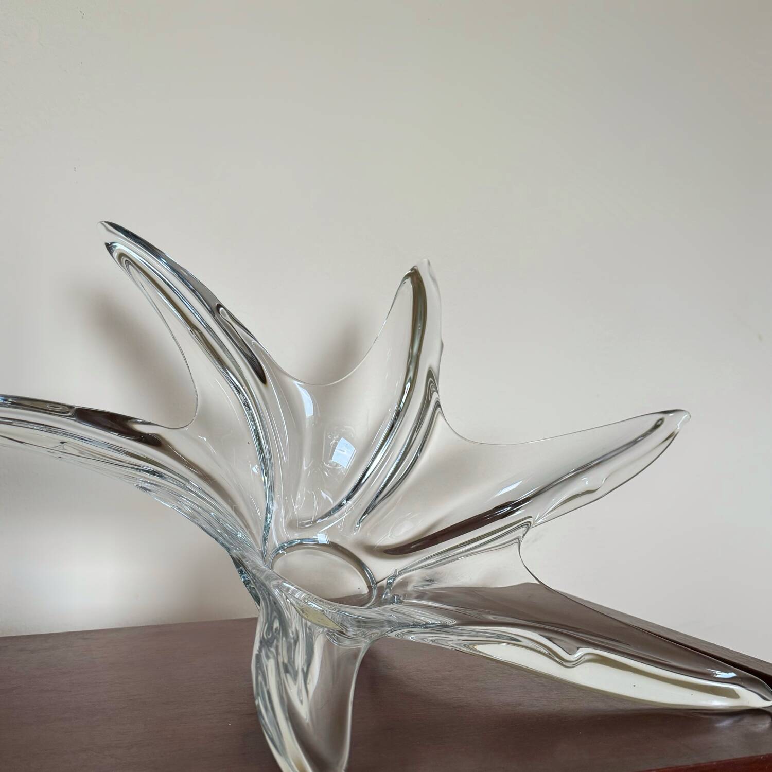 Vannes crystal star cup from the 60s