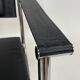 Vintage Sleek Modern Euroka Folding Campaign Lounge Chair by Mark Singer for Melamede