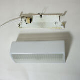 Pair of glass wall light of the years 50 Holophane