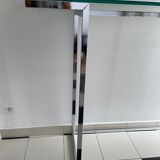 Wardrobe console glass and chrome metal