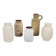 Vases vintage Jura de Scheurich Ceramic, RFA, années 1970, ensemble de 5