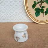 Old Berry egg cup high porcelain France vintage