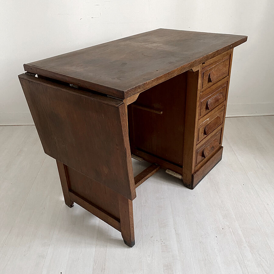 50's vintage school desk
