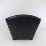 Fauteuil en cuir Cor Zelda par Peter Maly