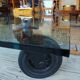 Coffee table - Table with wheels - Gae Aulenti - Fontana Arte - c. 1980