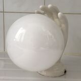 Wall lamp hand lamp ceramic vintage 70s