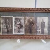 Cadre photo panoramique en bois