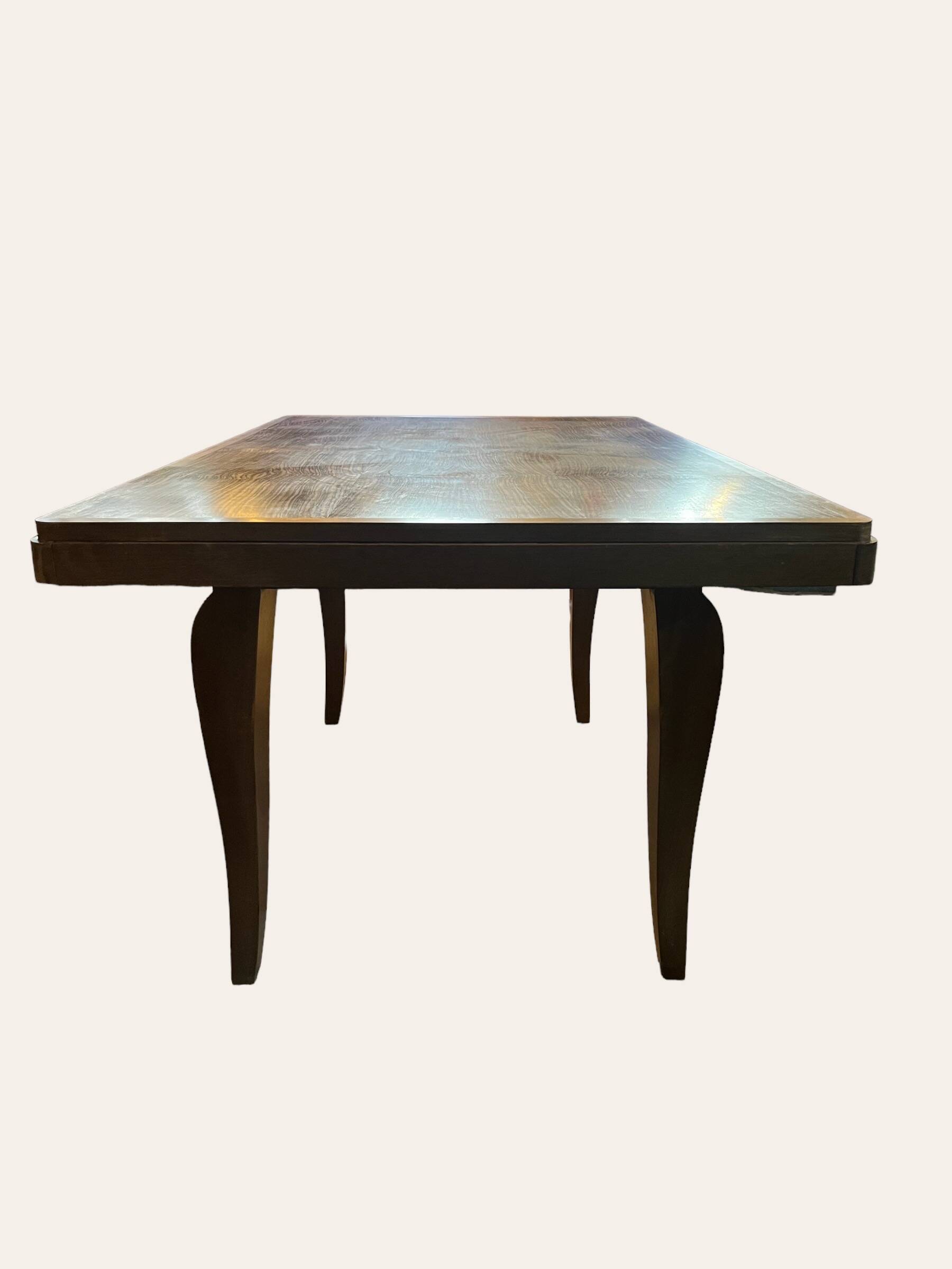 macassar ebony dining table