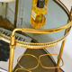 Skateboard brass glass 60 years serving