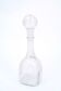 La Rochère transparent bubbled glass carafe, 70s