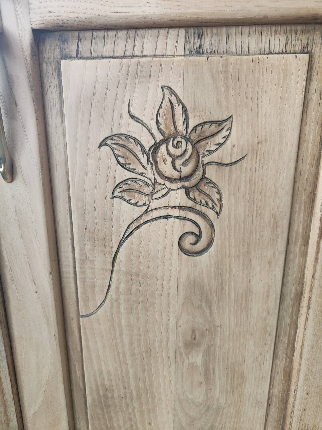 Art Deco glass cabinet