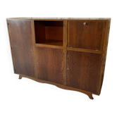 Grand buffet vintage années 50/60 en chêne