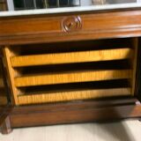 Wooden and marble sideboard