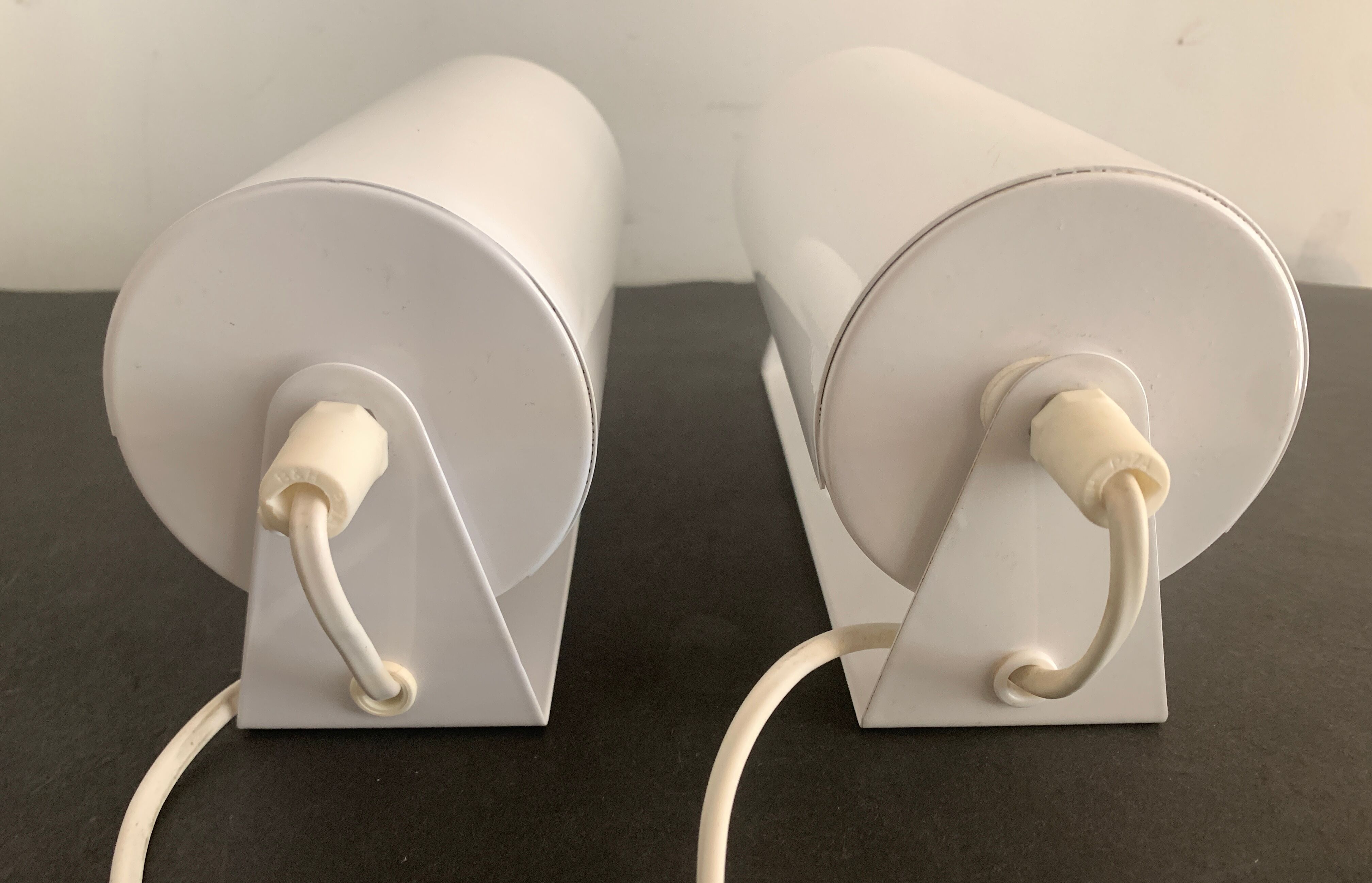 Paire d'appliques rouleaux réglables Ikea, 1980