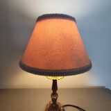 Art Deco lamp with a bronze base