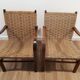Pair of armchairs, Netherlands, 60s