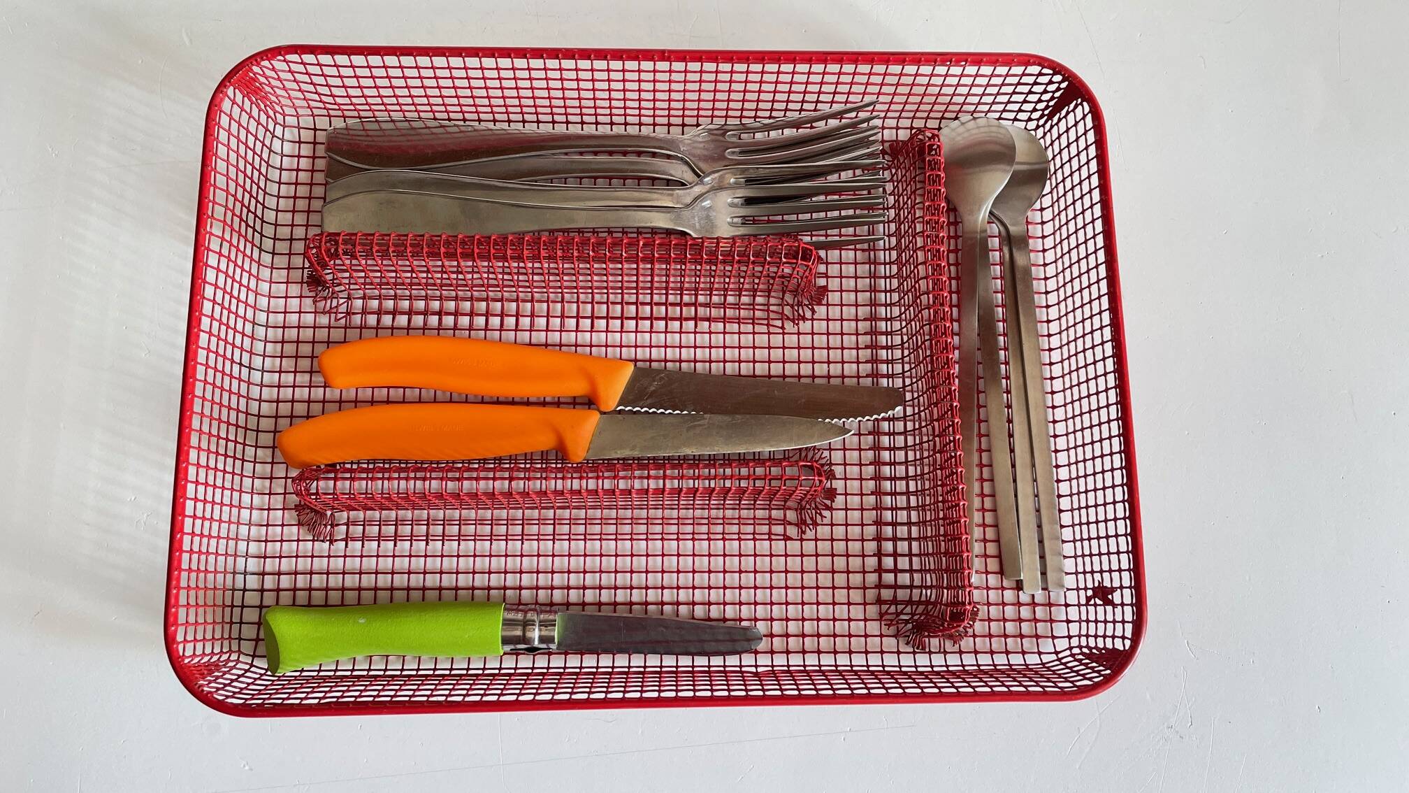 Panier Range Couverts Fil d'acier