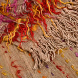 3x6 tulu filikli wool vintage kilim rug,110x175cm